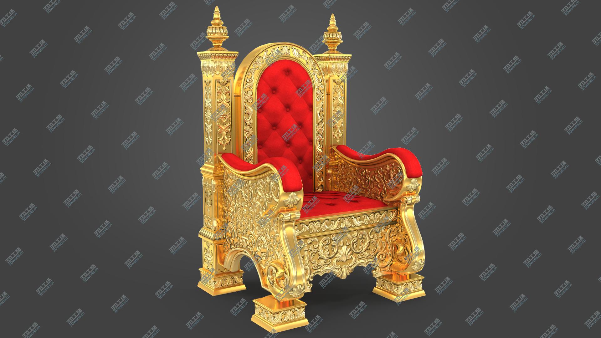 images/goods_img/2021040162/3D Kings Throne Chair model/2.jpg